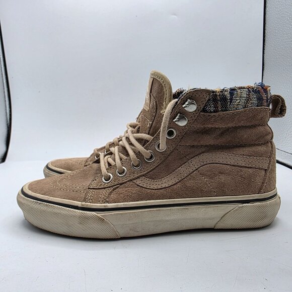 Vans Sk8 Hi MTE Scotchgard Womens Size 6 Brown Outdoors Shoes Hiking Camping - Picture 13 of 13